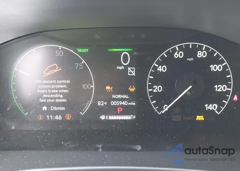 2025 Honda Cr-V Hybrid Sport из США, поврежденный, VIN 5J6RS6H54SL020087